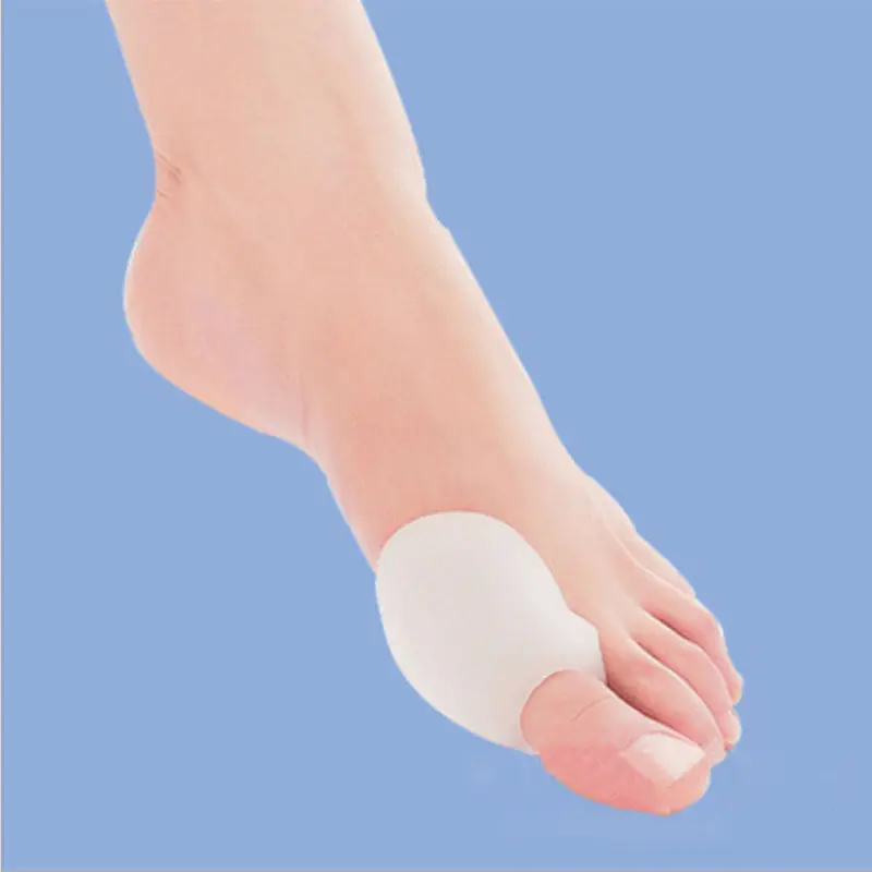 2 Pcs = 1 Pair Gel Silicone Bunion Corrector Big Toe Separators Straightener Spreader Foot Care Tool Hallux Valgus Pro massager