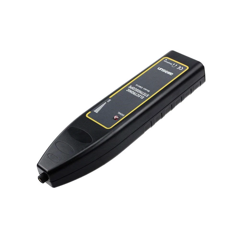 EM410 Noise Finder Electronic Stethoscope Machine Engine Diagnose 2 Probe 100Hz~10kHz Car Truck Automotive Noise Sensor