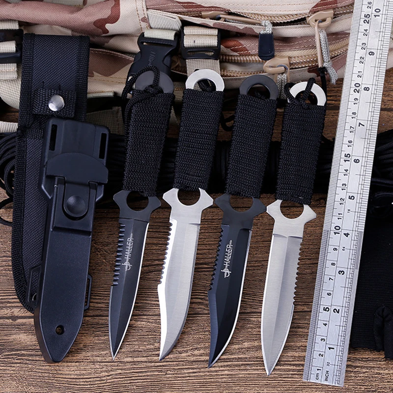

CS COLD Hunting Knife Stainless Steel Tactical Survival Blade for Woodworking Outdoor Karambit Hunting Knives Survival Tactical