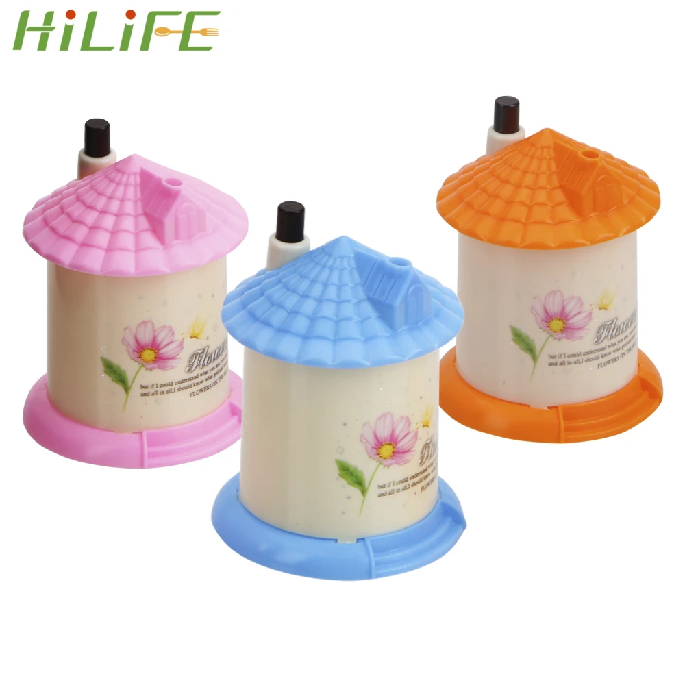 

HILIFE Creative Toothpick Box Automatic Toothpick Holder Portable Fashion Lovely Random Color House Shaped