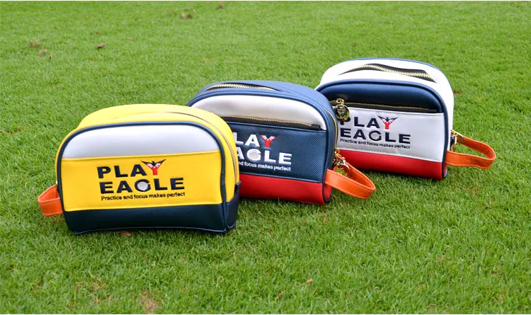 Playeagle جولف الرياضة أكياس عالية الجودة للماء بو الجلود الرجال والنساء ميني غولف حقيبة متعددة الوظائف الغولف الحقيبة