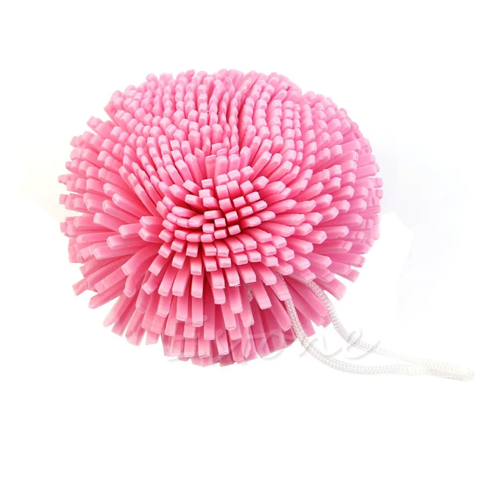 Мягкой губкой puff мяч для Для ванной душ чистой Средства ухода за кожей отшелушивания кожи # h027