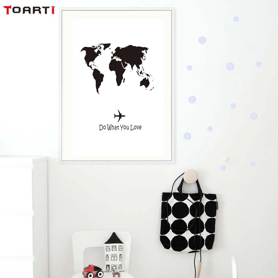Motivational Quotes Canvas Painting By Numbers Do What You Love Poster & Prints For Kid Living Room Home Decor Inspiron Wall Art (3)