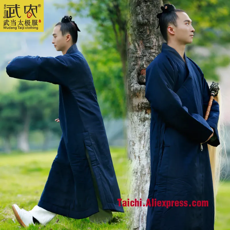Wu Nong Wudang даосский халат дорожная одежда платье униформа халаты зимнее пальто