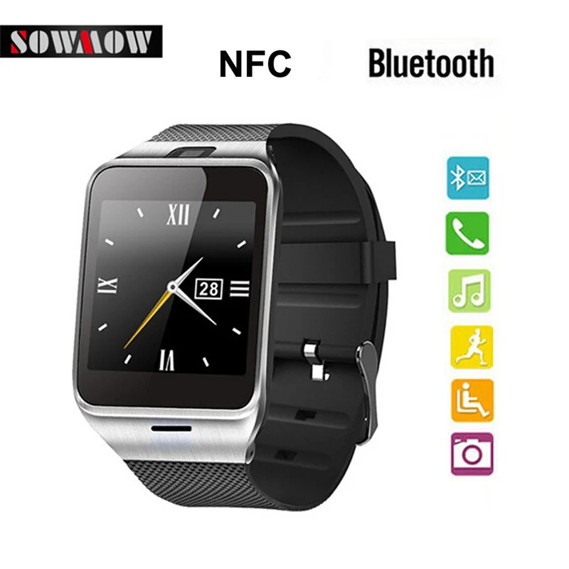 SOWMOW Smart Watch Aplus GV18 Clock Sync Notifier Support Sim Card
