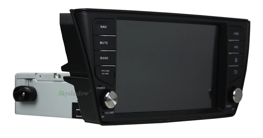 Perfect TDA7851 Android 8.1 2GB RAM 32GB 8 core Car DVD Player GPS Map RDS Radio wifi 4G BT steering for VW Skoda Fabia 2015 2016 2017 5