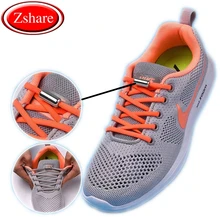 1Pair No Tie Shoelaces Elastic Shoe laces Round Locking Semicircle Quick Shoelace Kids Adult Sneakers Lazy Shoe lace 19 Colors