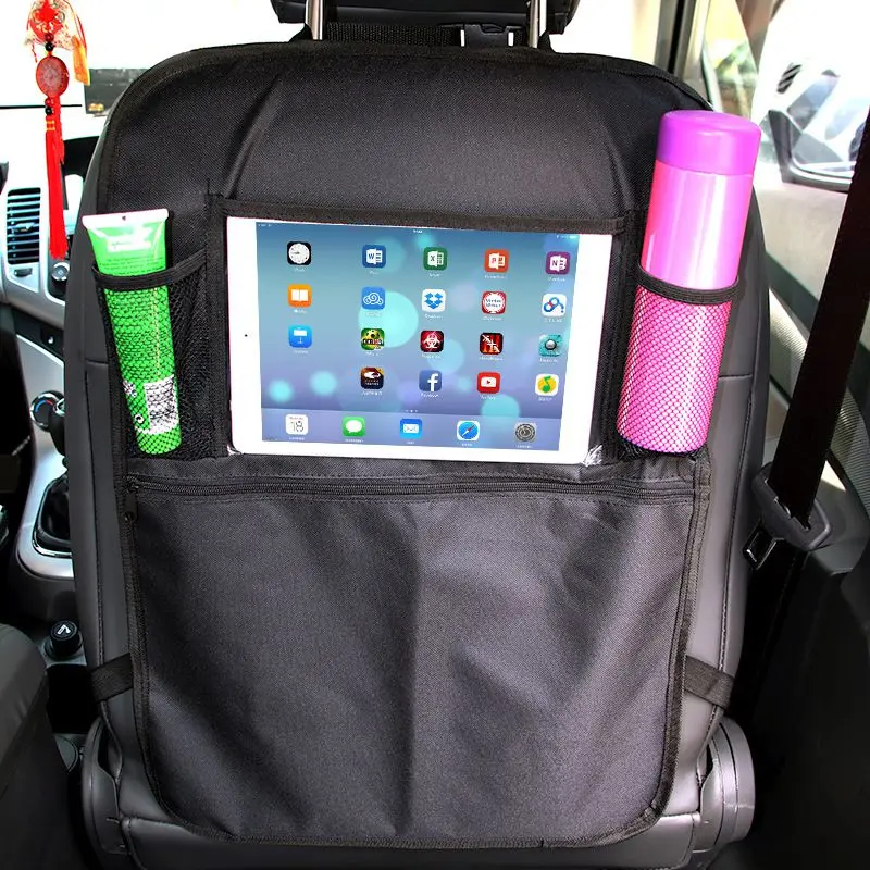 

Dropshipping Car Auto Seat Cover Waterproof Seat Back Storage Organizer Protector Children Baby Kick Mat Mud Car-styling