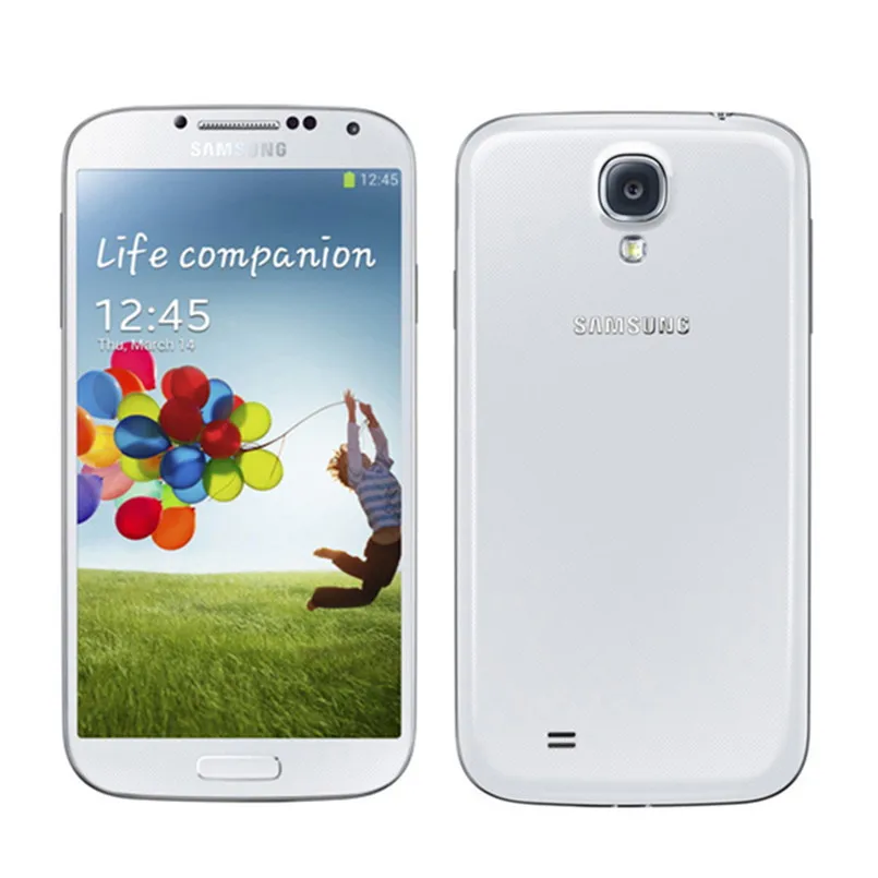 SAMSUNG Galaxy S4 I9507V мобильный телефон 5,0 дюймов FHD 1920x1080 2600 мАч 13MP+ 2MP Android сотовый телефон 2 Гб+ 16 Гб 4G смартфон - Цвет: white