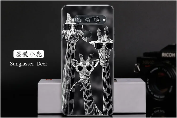 3D напечатанные мягкий из термопластика чехол для телефона для LG V40 ультра тонкий силикон тонкий силиконовый защитный задняя крышка нескользящий чехол для LG V40 роспись Coque - Цвет: style 10