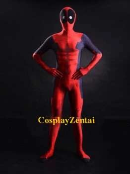 

Deadpool 3D Printing Muscle Shade Deadpool Costume to Rock Halloween Party