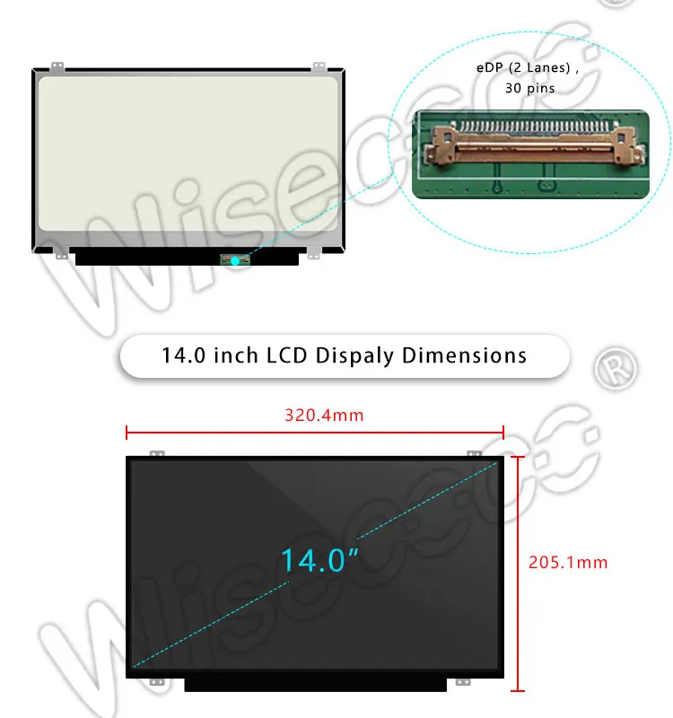 mini lcd tft 1920*1080 com alto-falante para