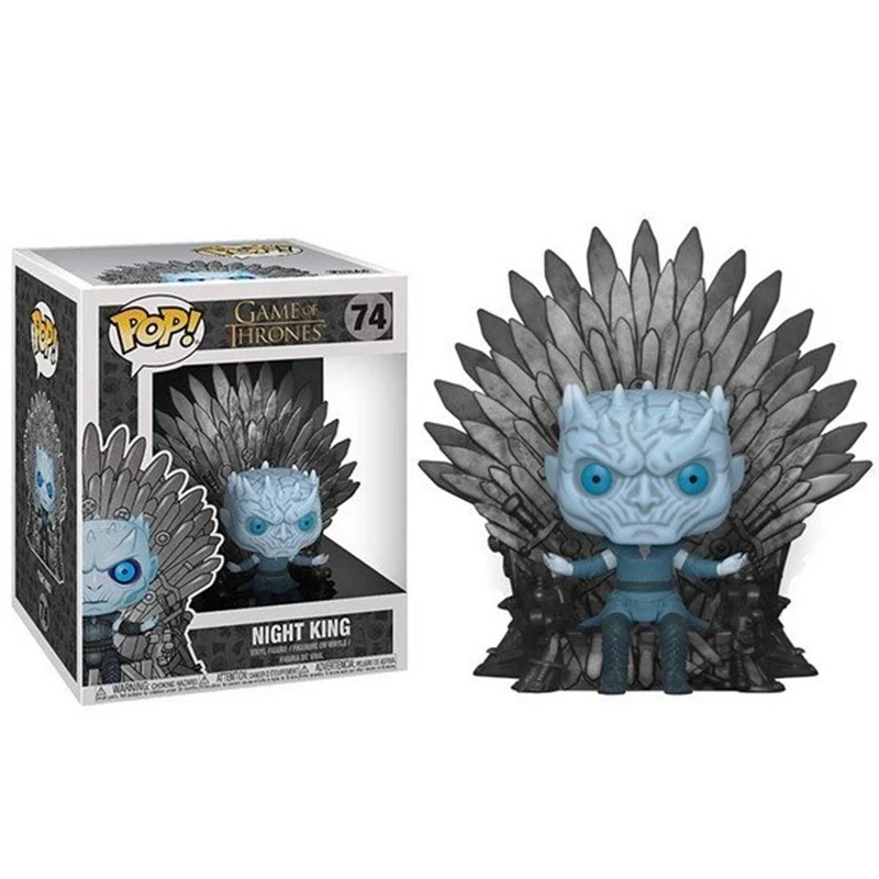 

FUNKO POP New Arrival Night King Game of Thrones 74 # Vinyl Action Figures Collectible Model Toys for Children Birthday Gifts