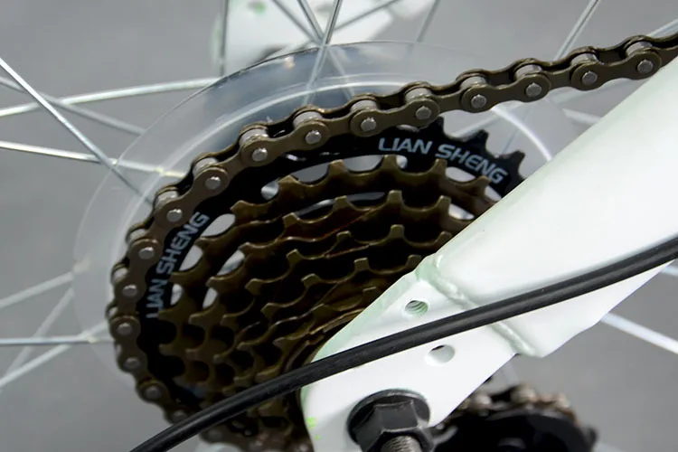 Sale NORWICH 20inch 6speed fluorescence color Mountian Folding Bike Double V Bake 7