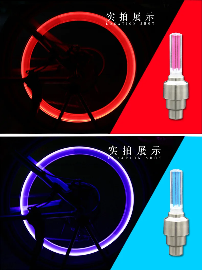 Best By DHL 2000pcs bike light with mountain road bike bicycle lights Tyre Tire Valve Caps Wheel spokes LED Light 1 Best By DHL 2000pcs bike light with mountain road bike bicycle lights Tyre Tire Valve Caps Wheel spokes LED Light 1