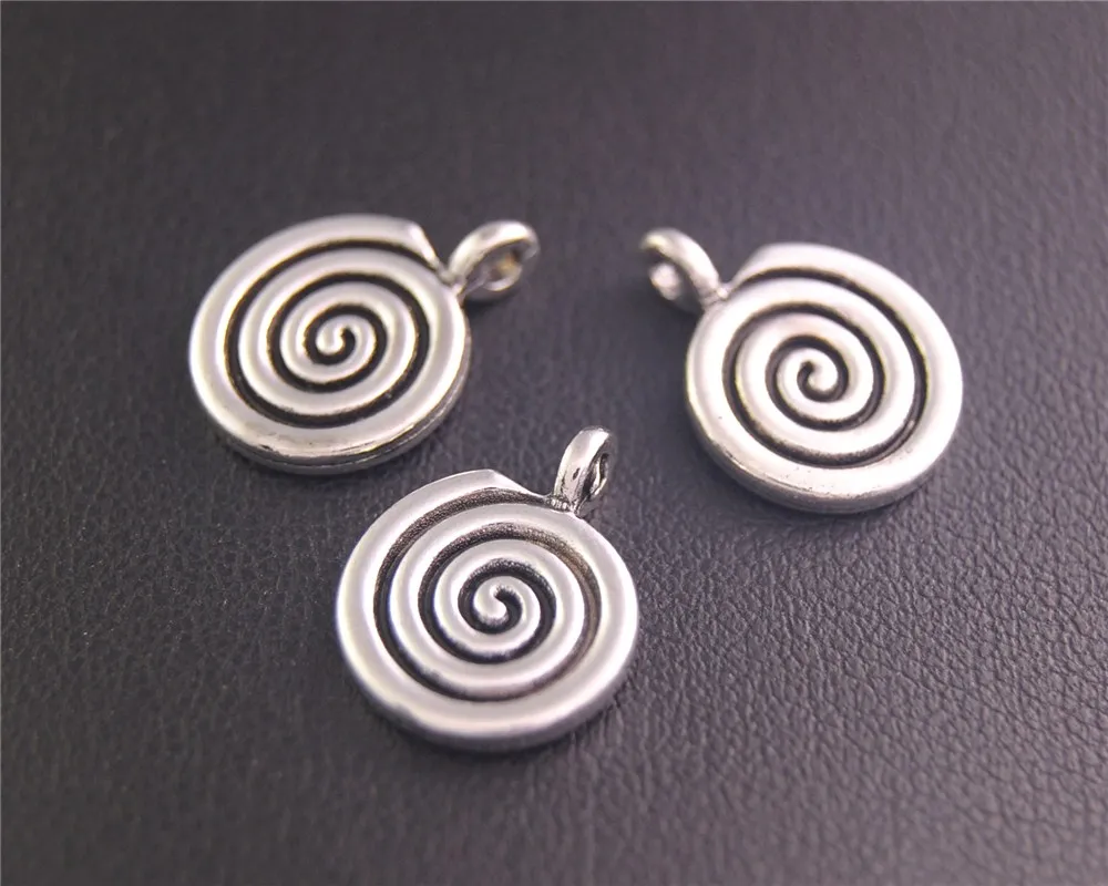 10 шт. подвеска для бижутерии 16 х12 мм|round charm|charms jewelry makingcharm round |