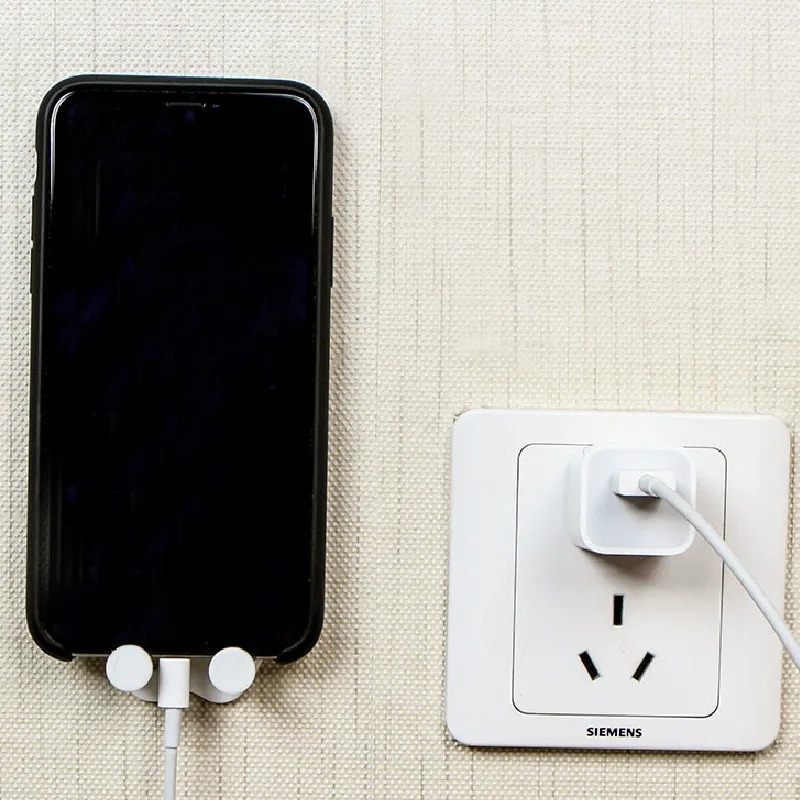 

Creative apple sticky Hook electrical plug power cord hook Storage rack Multifunctional Hook 5/pcs hooks for hanging