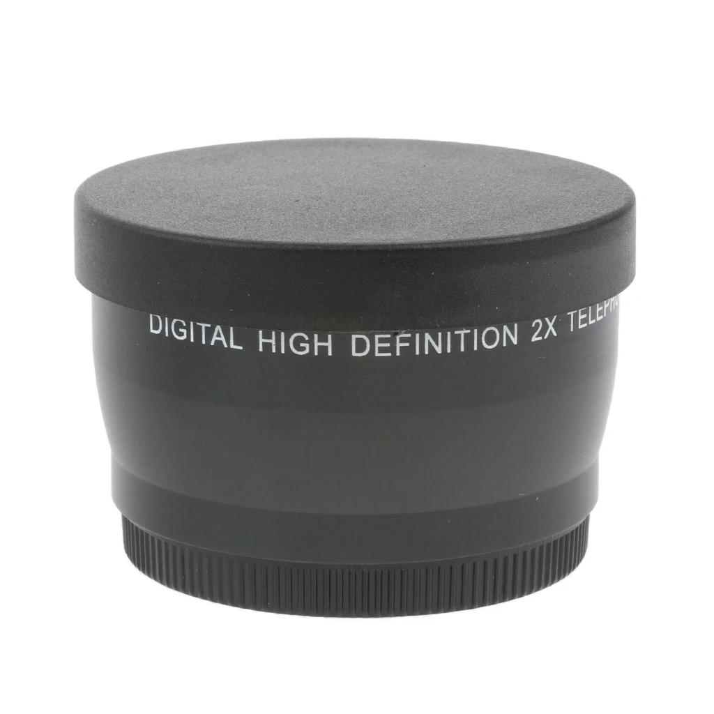 55mm 2x Telephoto Lens For Canon Nikon Sony Minolta Pansonic Olympus Pentax Digital SLR Camera