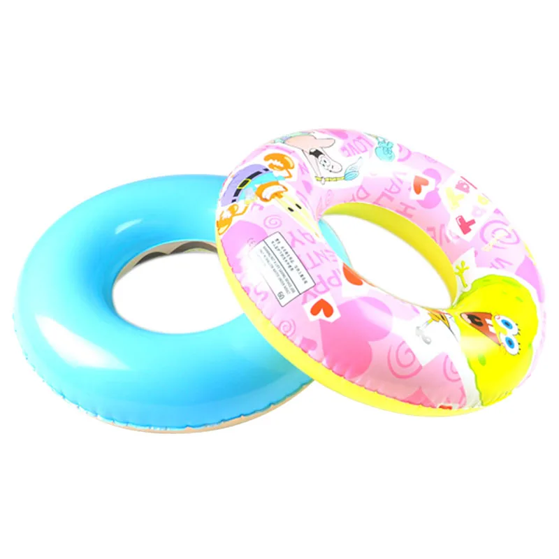Sweet Cartoon Pattern Swimming Ring Inflatable Water Wing Lap For Swim Beginners Seaside Beach