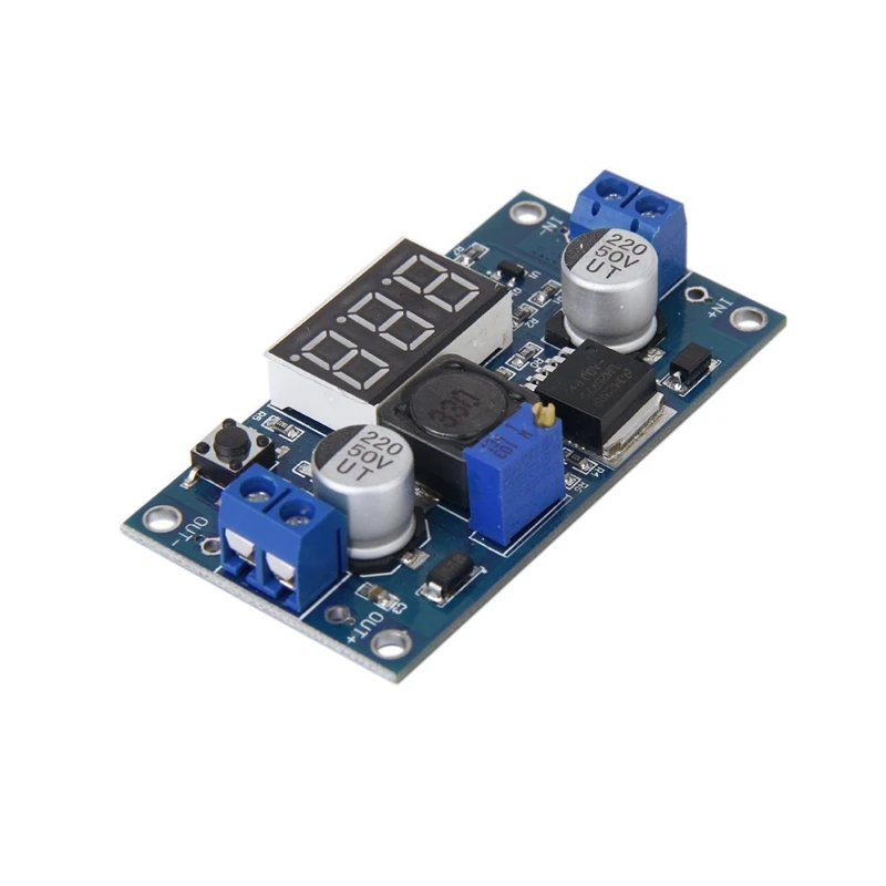 LM2577 DC-DC Регулируемый повышающий, модуль источника питания с 3-цифра дисплей