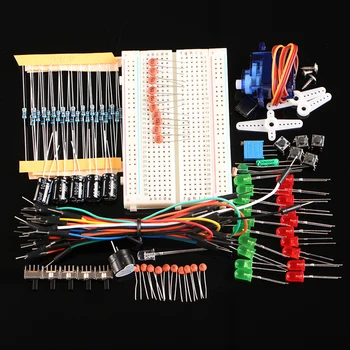 

Learning Kit Electronic Components Pack for UNO LED Resistor Servo