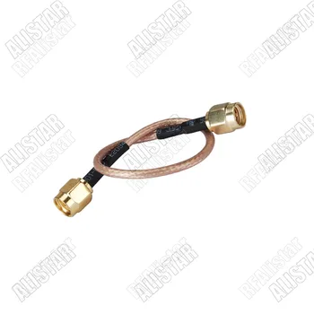 

50 Pieces SMA Male to SMA Male Plug Straight RG316 RF Pigtail Cable Assembly For WIFI Antenna 15cm/30cm/50cm/80cm/1M/2M