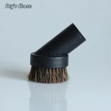 Горячая 32 мм смешанный конский волос круглая Чистящая щетка головка пылесос аксессуары инструмент