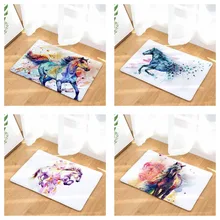 CAMMITEVER воды чернила цвет лошадь ковер гостиная коридор доступа ванная комната Nordic домашние Спальня прикроватный ковер