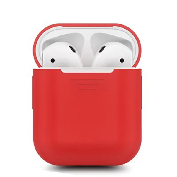 Чехол для apple 1:1 airpods силиконовый air стручки чехол s i10 i11 i12 i13 i14 i18 i20 i30 i40 i60 i77 i80 i100 wi чип h1 наушники-вкладыши tws с fundas - Цвет: hongTC