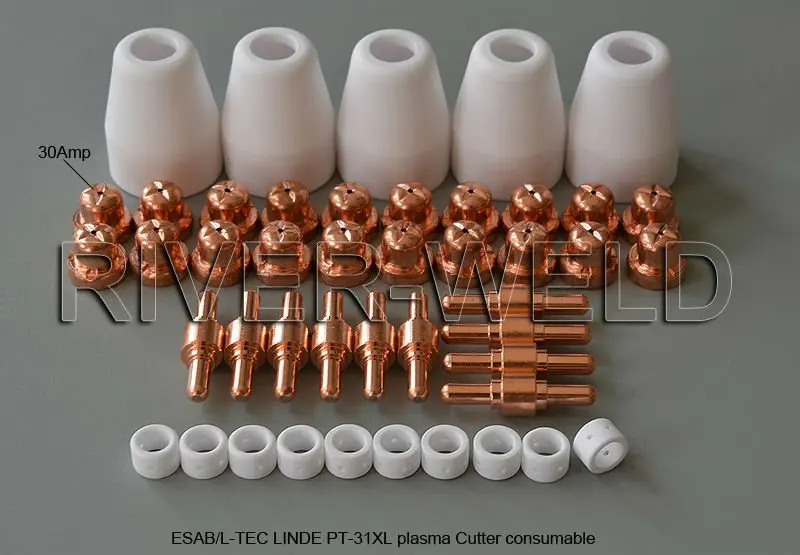 ESAB/L TEC LINDE PT 31XL Plasma Cutting Cutter Torch Consumables KIT