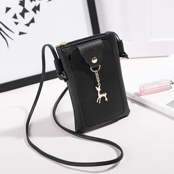 

2020 New Sweet Women Small Mini Shoulder Bag Crossbody Bags Sling PU Leather Phone Holder Handbag Carteras Y Bolsos De Mujer