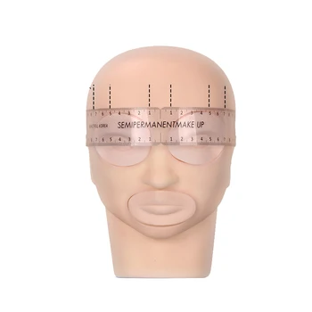 

1pcs Microblading Eyebrow Ruler Stencils Permanent Makeup Supply Plastic Reusable Measuring Tools Tattoo Ruler for Beginner