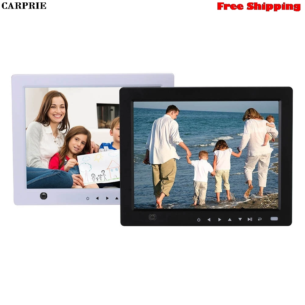 CARPRIE Digital Photo Frame 10 Inch Front Touch Screen Button With Body