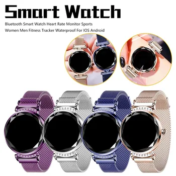 

Color screen smart bracelet Waterproof heart rate blood pressure monitoring sports bracelet Fitness tracke For IOS Android