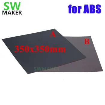 

350x350mm For ABS Magnetic Print Bed Tape square Print Sticker Build Plate Tape Flex Plate A+B for Voron 2.1 3D Printer