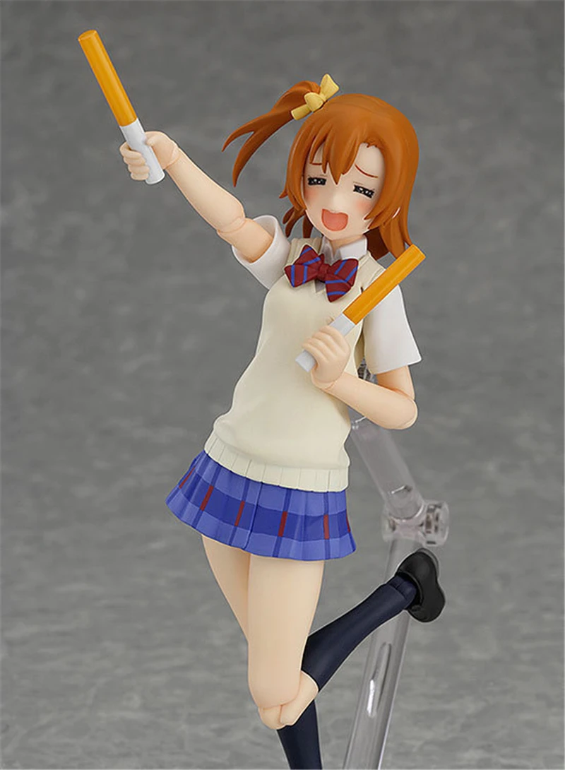 Милый аниме Love Live School Idol Project Kousaka Honoka Figma 253 ПВХ экшн фигурка Коллекционная модель
