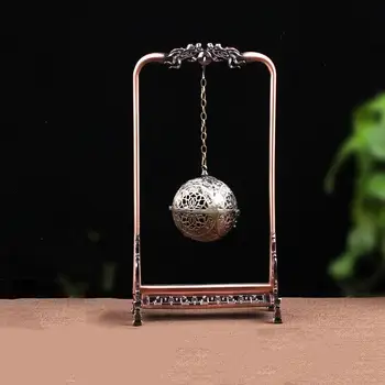 

New Reflux Backflow Incense Burner Antique Color Creative Portable Incense Coil Holder Tibetan Censer Zen Decoration Home Room