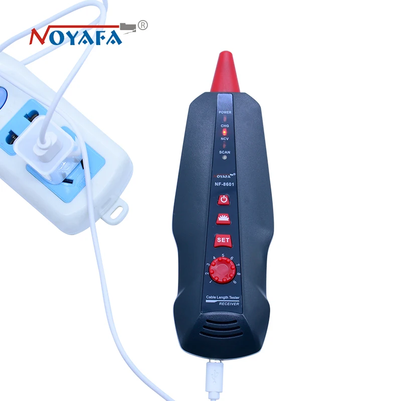 New NF-8601 Multi-functional Network Cable Tester LCD Cable length Tester Breakpoint Tester English version NF_8601