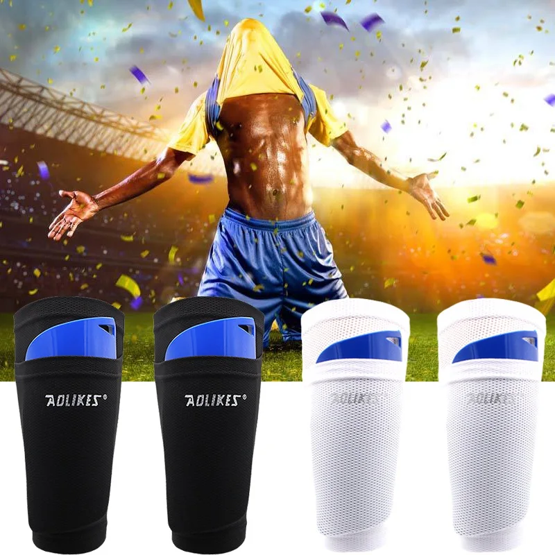 

Soccer Protective Socks With Pocket For Football Shin Pads Leg Sleeves Shin Pad Holder Socks Sleeves Adult Support Sock new