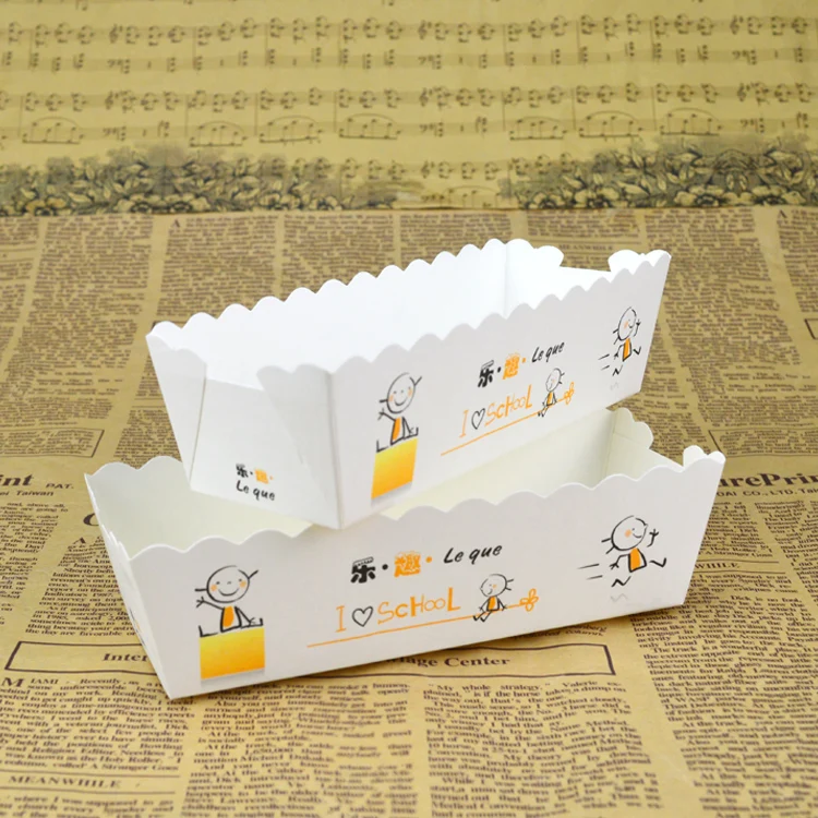 

200pcs Rectangular high temperature cake paper cup, boat type cup,mechanism high temperature cup, baking equipment,Three styles