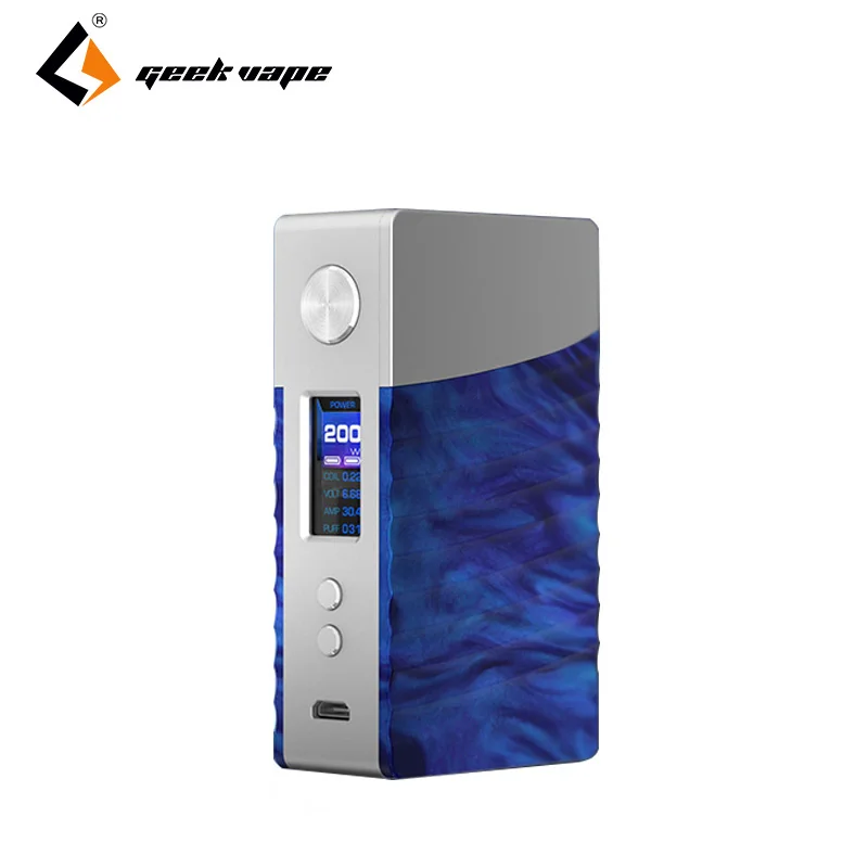 

Original GeekVape NOVA 200W TC Box MOD with Advanced AS Chip & Attractive Colors E-cig Vape Mod No Battery VS Drag Mod