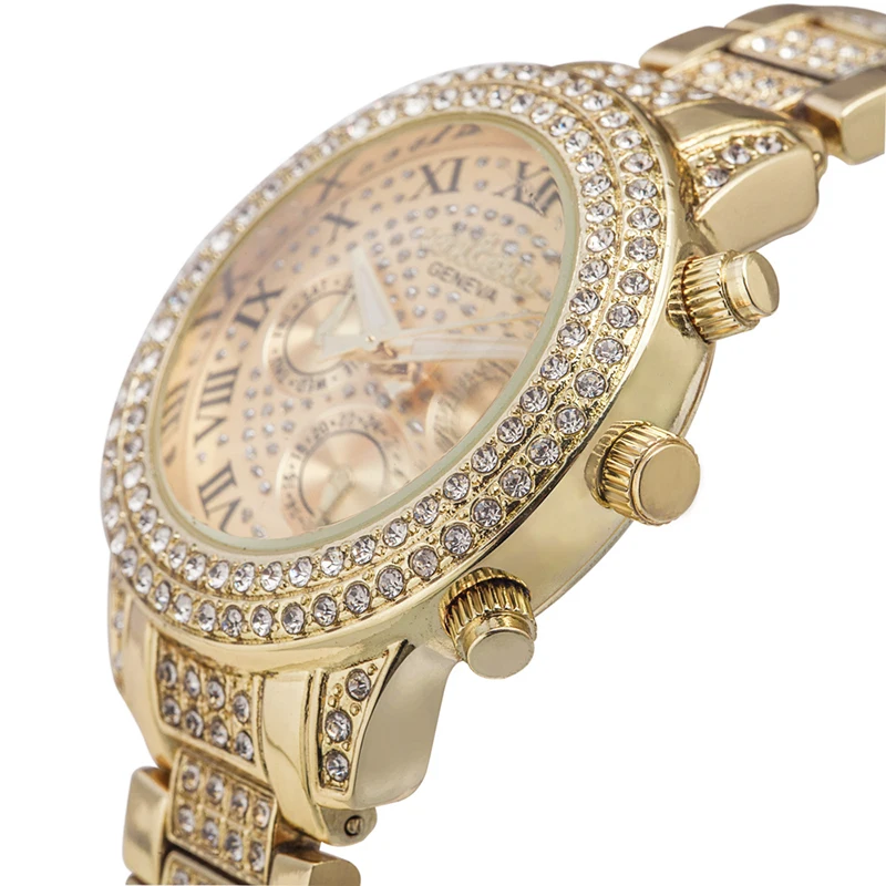 Prix pour 2017 Nouveau Mode De Luxe Marque Femmes Robe Montres Rose D'or Dames Diamant Quartz Relojios Analogique Femme Strass Montres Prix pour 2017 Nouveau Mode De Luxe Marque Femmes Robe Montres Rose D'or Dames Diamant Quartz Relojios Analogique Femme Strass Montres