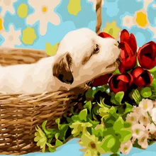 Безрамная картина по номерам краска по номеру для домашнего декора ПБН для гостиной 4050 запах