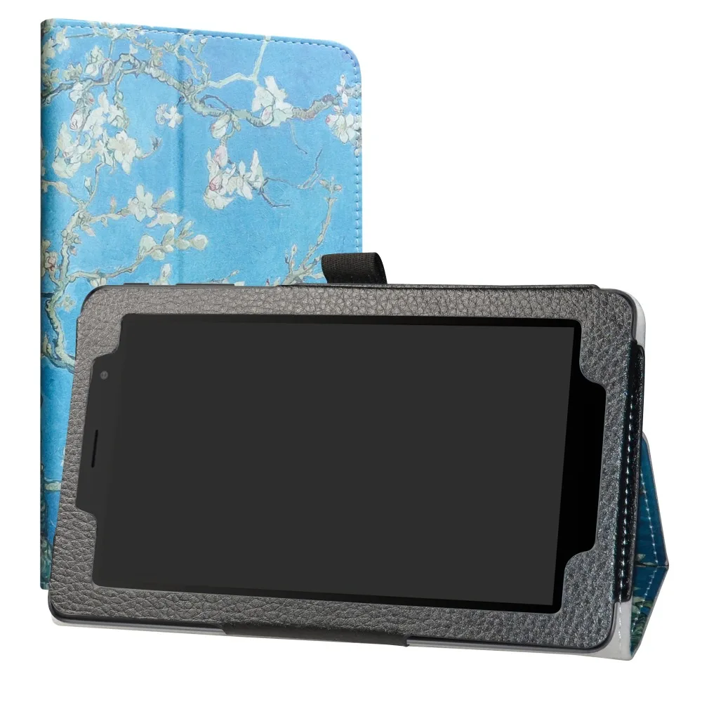 Чехол для " Alcatel 1T 7 дюймов 8068 планшет с откидной подставкой из искусственной кожи с магнитной застежкой