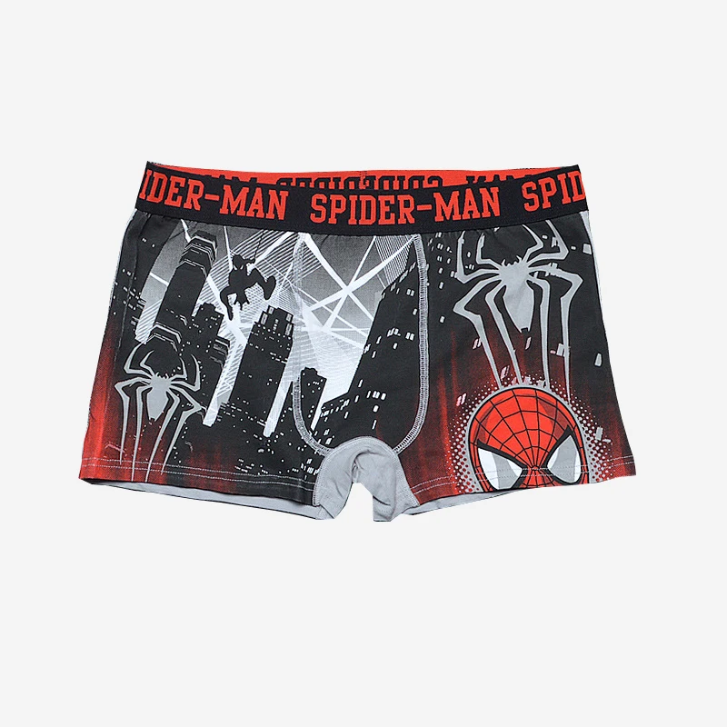 Cómic Boxer marca ropa interior Marvel Boxer hombres calzoncillos Batman Boxers Shorts Spider Men Hombre bragas hombres ropa interior Bañadores|Calzoncillos| - AliExpress