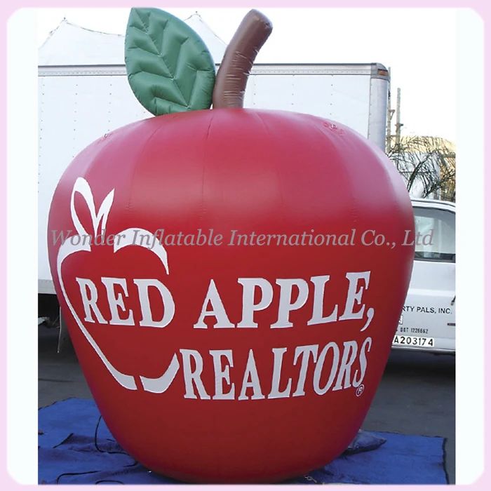 

Promotional items giant inflatable apple,inflatable red apple free logo