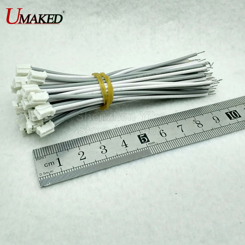 Us 1 1 15 Off 10pcs 2pin Led Connector 22awg Cable For Led Ceiling Lights Led Connecting Wire Male Connector For Power Supply Free Shipping In