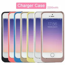 2200 мАч чехол для зарядного устройства внешний блок питания чехол для iPhone 5 5C 5S SE резервный аккумулятор чехол Подставка для телефона