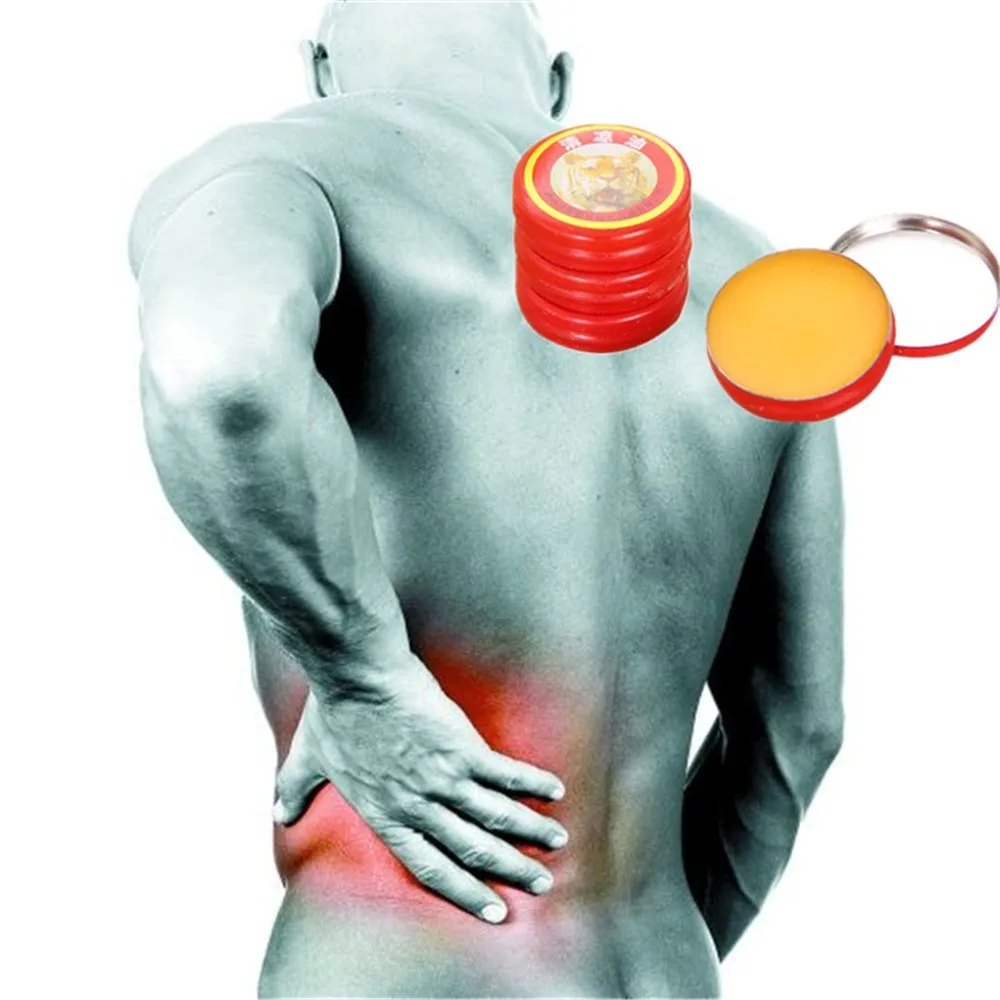 DISAAR Red Tiger Balm ointment for Headache Toothache Stomachache Pain