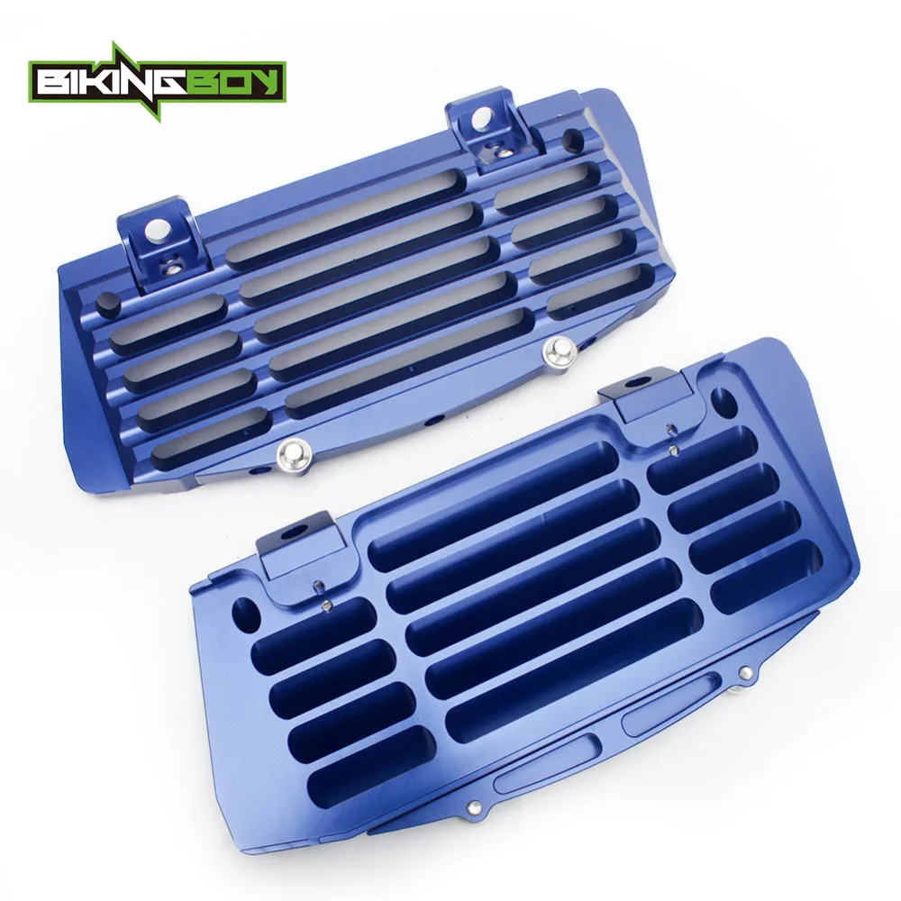 BIKINGBOY radiador para KTM SX 125 de 250 de 350 SXF XC-F 250, 350 de 450 EXC-F 500 XC-W 150 de 2017 a 2018 protector de cubierta de refrigeración del motor
